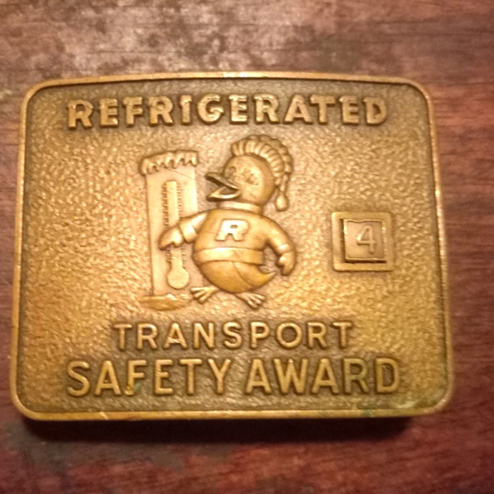 Cool little penguin belt buckle